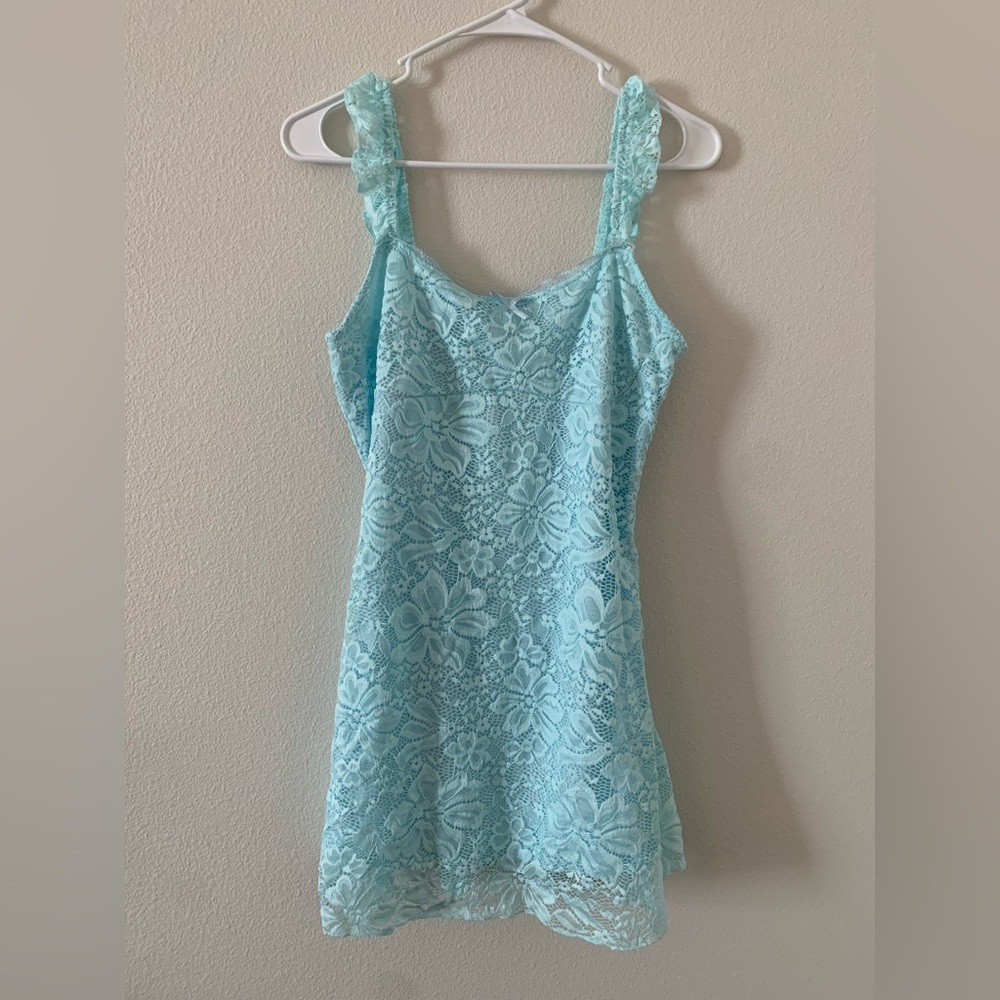 Light Blue Lace Dress